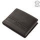 Črna denarnica Corvo Bianco SFC102