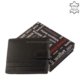 Corvo Bianco zwarte portemonnee SFC6002L / T