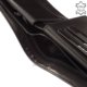 Portefeuille pour hommes en cuir de luxe Corvo Bianco CBS1027 / T noir