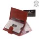 Corvo Bianco Luxury bőr kártyatartó piros CBS808/T