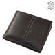 Corvo Bianco Luxusná pánska peňaženka čierna CBS09