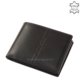 Luxusní pánská peněženka Corvo Bianco černá CBS1021