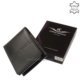 Moška denarnica Corvo Bianco Luxury, črna CBS1021