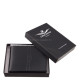 Luxusní pánská peněženka Corvo Bianco RFID Černá RCBS1021
