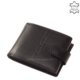 Corvo Bianco Luxusná pánska peňaženka RFID čierna RCBS1021 / T