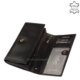 Corvo Bianco Luxury women's wallet black CBS100