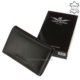 Luxusní dámská peněženka Corvo Bianco černá CBS604