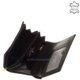 Luxusná dámska peňaženka Corvo Bianco čierna CBS604