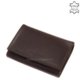 Luxusní dámská peněženka Corvo Bianco tmavě hnědá CBS604