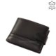 Črtasta moška denarnica Corvo Bianco RFID črna RCCS1021 / T