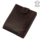 Moška denarnica Corvo Bianco s črtastim vložkom rjava CCS1027 / T