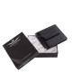 Elegant Corvo Bianco men's dollar wallet RFID black RCCS91