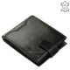 Elegantná pánska peňaženka čiernej farby GIULTIERI GVA1021 / T