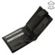 Elegantná pánska peňaženka čiernej farby GIULTIERI GVA1021 / T