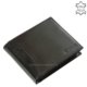 Elegant men's wallet black GIULTIERI GVA1021