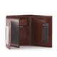 Portfel męski Emporio Valentini z pudełkiem prezentowym brązowy 563-477