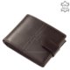 Portefeuille en cuir durable Euro Corvo Bianco RFID Brown ERCBS1021/T