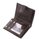Férfi bőr irattartó pénztárca díszdobozban átkapcsolóval La Scala QTN3272/T barna