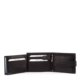Men's leather wallet with switch DG06 black