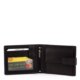 Men's leather wallet with switch DG43 black