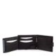 Men's leather wallet with switch DG48 black