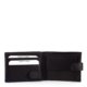 Men's leather wallet with switch DG80 black