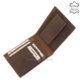 Men's leather wallet brown Giultieri COM67