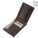 Men's leather wallet brown Giultieri SDI67