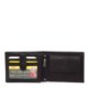 Men's leather wallet DG86 / A black