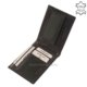 Pánska kožená peňaženka čiernej farby Giultieri SDI67A