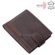 Portafoglio uomo in pelle GreenDeed SGH09/T marrone