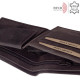 Portafoglio uomo in pelle GreenDeed SGH09/T marrone