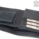 Men's leather wallet blue Giultieri SDI123