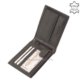Pánska kožená peňaženka sivá Giultieri COM120