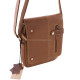 Férfi bőr táska GreenDeed 297SB cognac