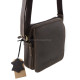 Men's leather bag GreenDeed 5031 dark brown