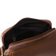 Men's leather bag GreenDeed 5031V light brown