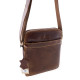 Borsa da uomo in pelle GreenDeed 926V marrone chiaro