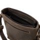 Men's leather bag GreenDeed TMN9 dark brown