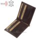 Portafoglio uomo con protezione RFID GreenDeed marrone BR-D