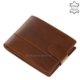 Men's wallet with switch GreenDeed cognac PAV1027 / T