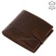 Férfi pénztárca átkapcsolóval GreenDeed PAV5641/T barna