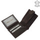 Pánska peňaženka s darčekovou krabičkou hnedá Giultieri SCJ124