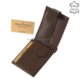 Herenportemonnee in geschenkdoos bruin GreenDeed CVT102 / T