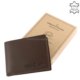 Men's wallet with gift box brown GreenDeed CVT7411M