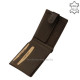 Men's wallet in gift box brown GreenDeed SGR09/T