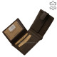 Men's wallet in gift box brown GreenDeed SGR09/T