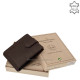 Herrenbrieftasche in Geschenkbox braun GreenDeed SGR102/T