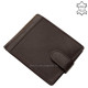 Férfi pénztárca díszdobozban barna GreenDeed SGV09/T