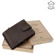Férfi pénztárca díszdobozban barna GreenDeed SGV09/T